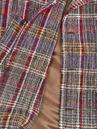 Oversize-Mantel mit Check-Muster