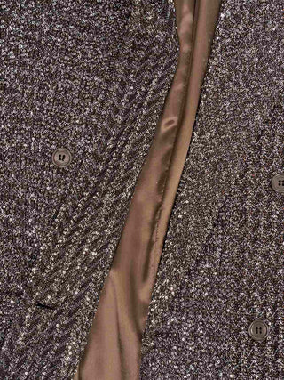 Doppelreihiger Blazer mit Pailletten
