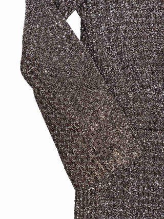 Doppelreihiger Blazer mit Pailletten