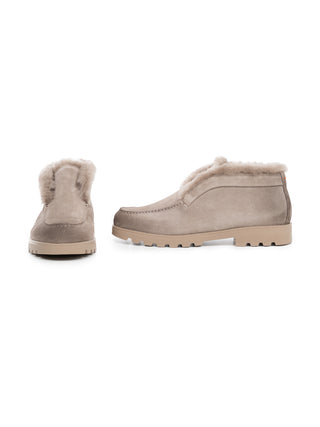 Slip-On Fortune Stiefelletten in Grau
