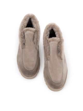 Slip-On Fortune Stiefelletten in Grau