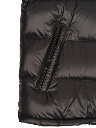 Moncler Maya kurze Daunenjacke mit Kapuze