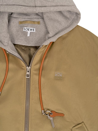Bomberjacke aus technischem Shell