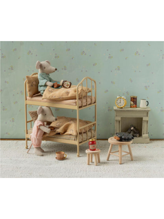 Etagenbett, Beige