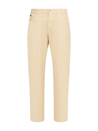 Straight-Leg Jeans in Nude