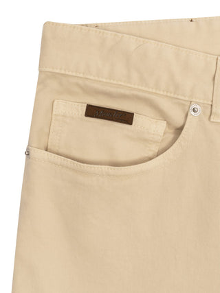 Straight-Leg Jeans in Nude