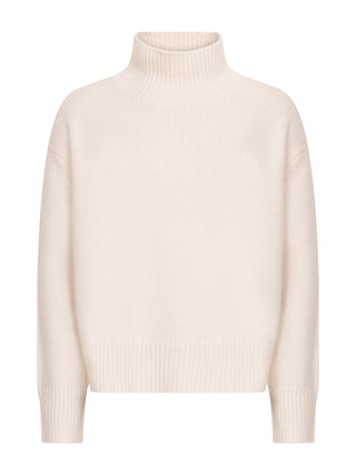 Gerippter Pullover Amber in Angel