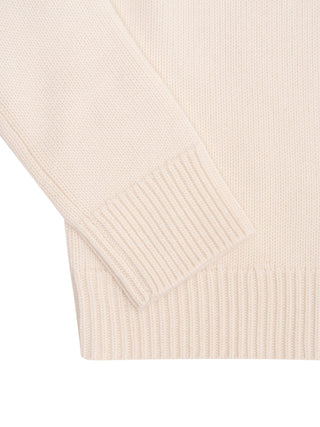Gerippter Pullover Amber in Angel