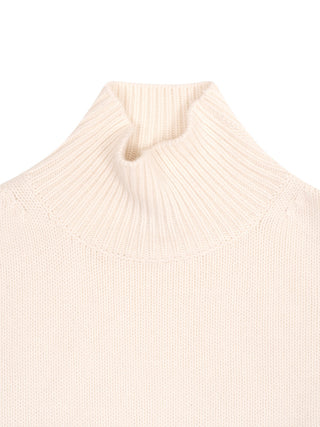 Gerippter Pullover Amber in Angel