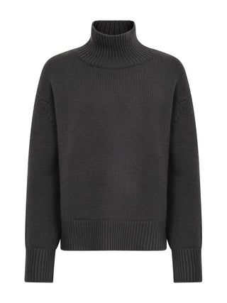 Gerippter Pullover Oceane in Deep Sea