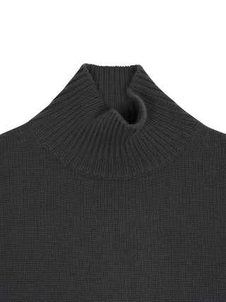 Gerippter Pullover Oceane in Deep Sea