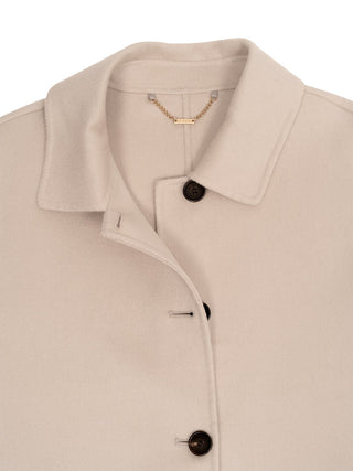 Demi Jacke mit geknöpftem Kragen