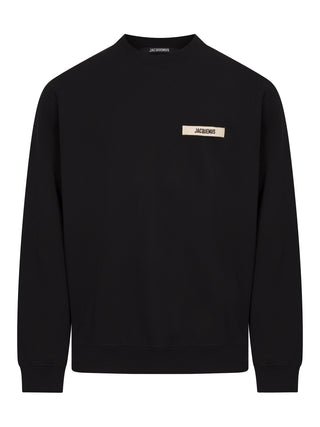 Le Sweatshirt Gros Grain in Schwarz