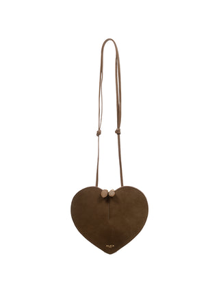 Le Coeur in Vert aus Wildleder