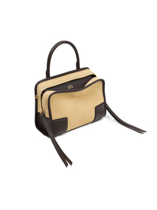 Kleine Amazona 180 Tasche aus Wildleder