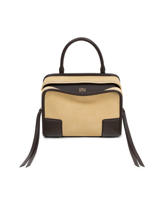 Kleine Amazona 180 Tasche aus Wildleder