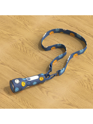 Smiley Glowy Taschenlampe - Blau
