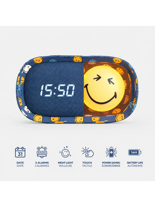 Dreamy Clock, Nachtlichtwecker - Blau