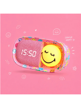 Dreamy Clock, Nachtlichtwecker, Rosa