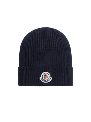 Mütze aus Wolle - Navy