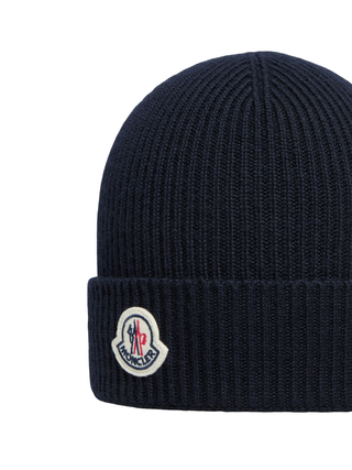 Mütze aus Wolle - Navy
