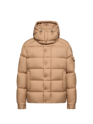 Moncler Maya 70 kurze Daunenjacke mit Kapuze
