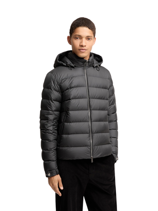 Arneb kurze Daunenjacke aus Airsoft - Schwarz