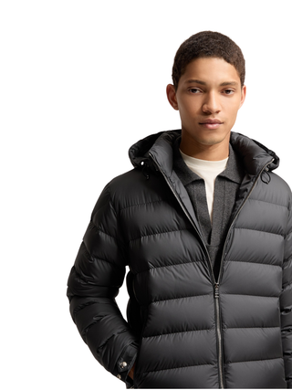 Arneb kurze Daunenjacke aus Airsoft - Schwarz