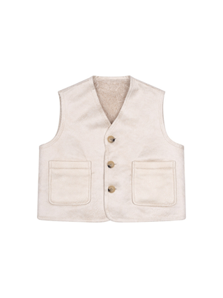 Jambo Teddy-Wendeweste OL - Beige