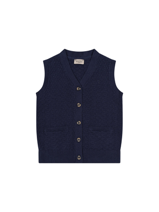 Strickweste Erak - Navy