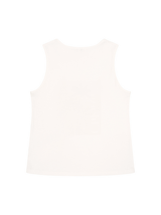 Tanktop mit grafischem Print - Off White