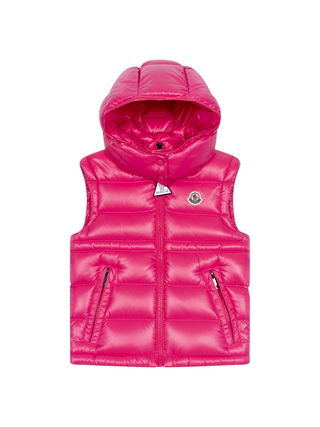 Ania Daunenweste mit Kapuze - Pink