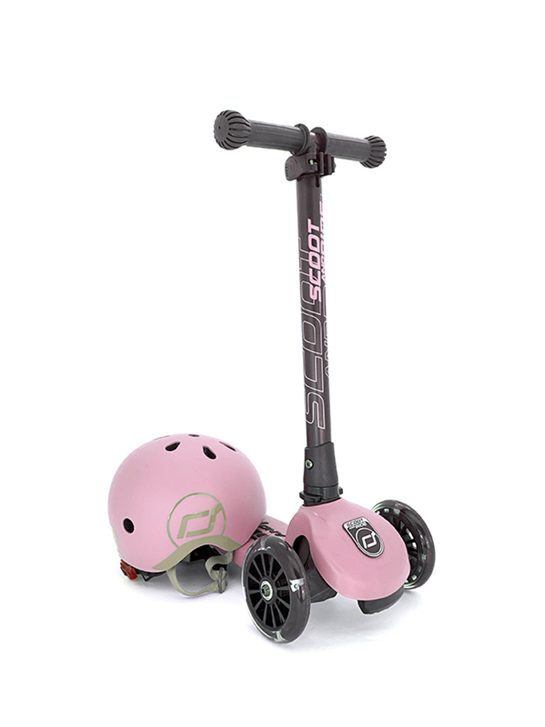 Highwaykick 3 LED Roller für Kinder - Rose