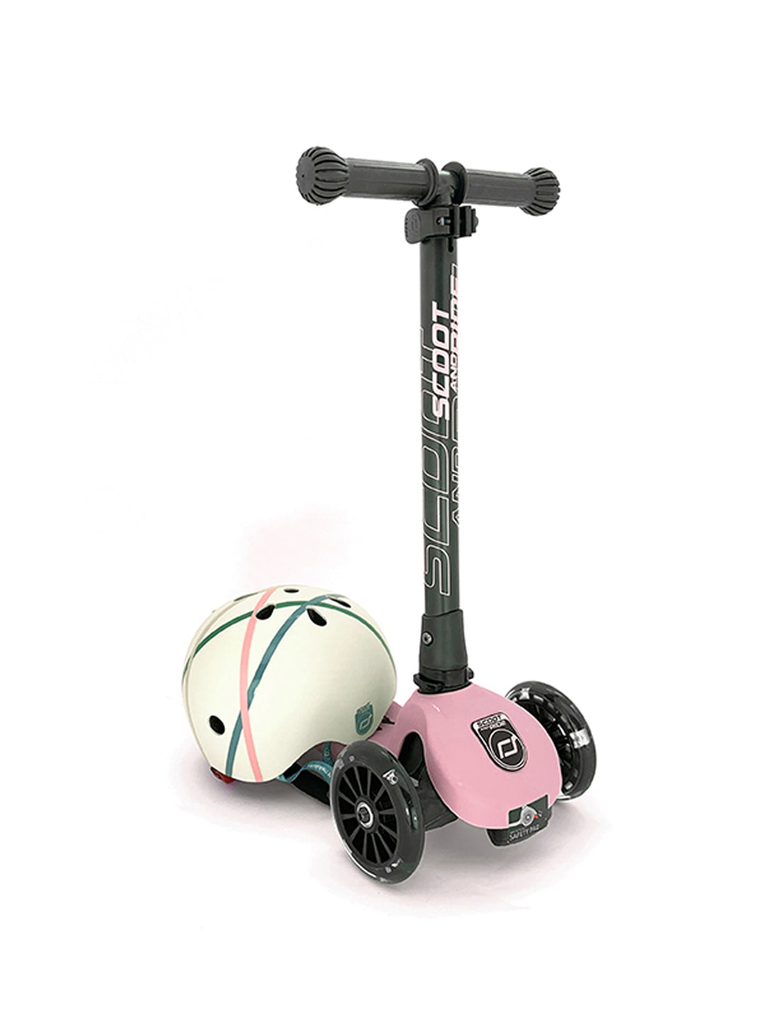 Highwaykick 3 LED Roller für Kinder - Rose