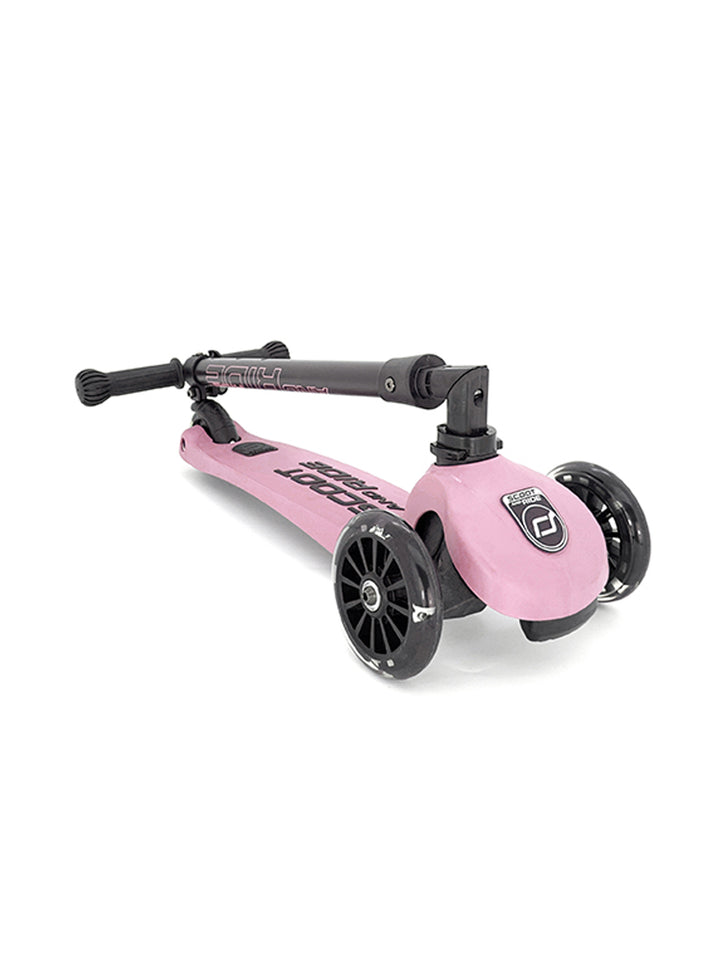 Highwaykick 3 LED Roller für Kinder - Rose