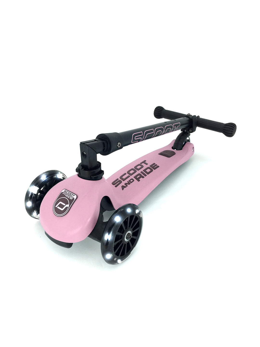 Highwaykick 3 LED Roller für Kinder - Rose