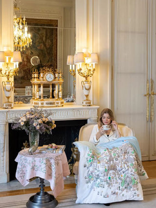 Wendedecke  aus Baumwolle- Paris Karussell