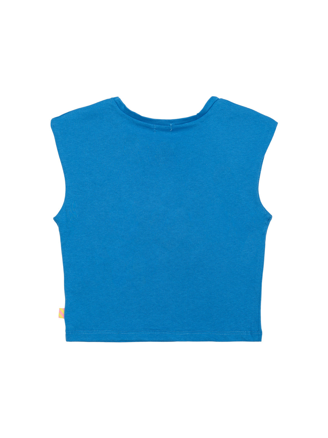 T-Shirt mit Motiv-Print - Blau