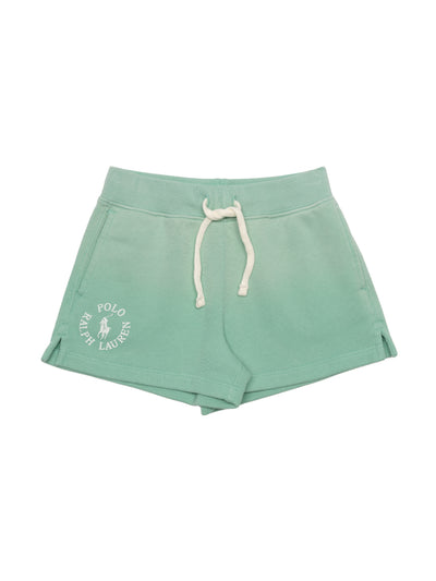 Shorts mit Logo - Grün