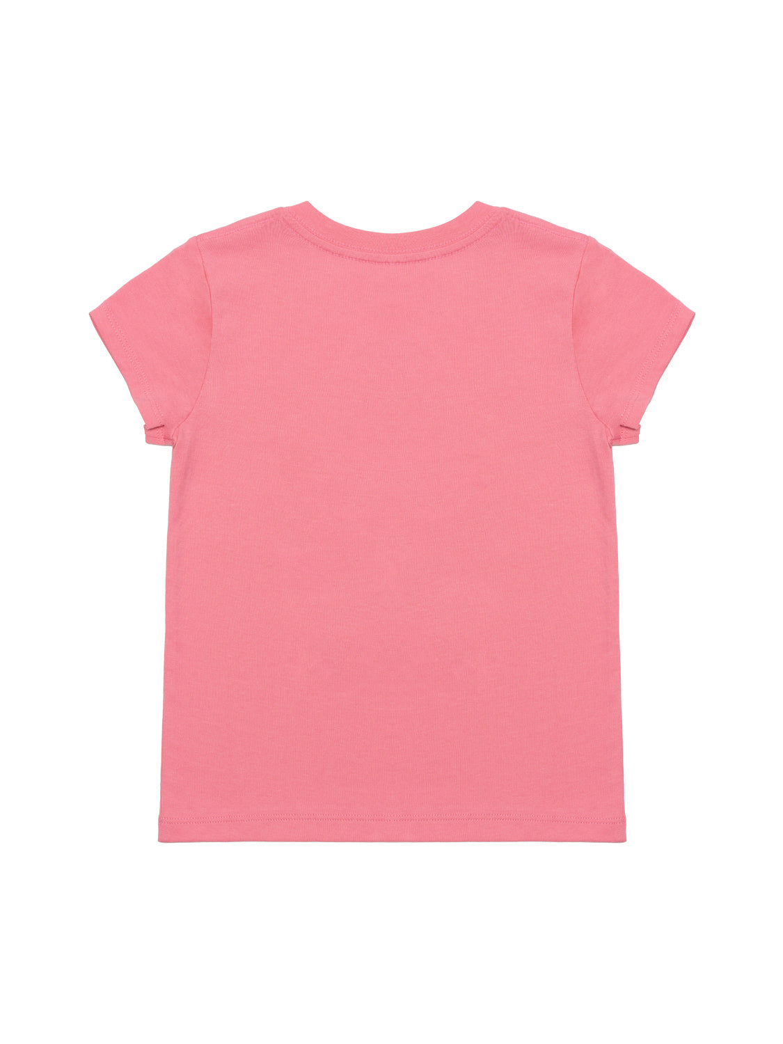 T-Shirt mit Patchwork-Logo - Florida Pink