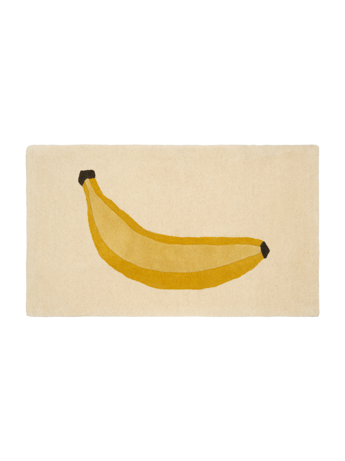 Bananen Teppich - getuftet