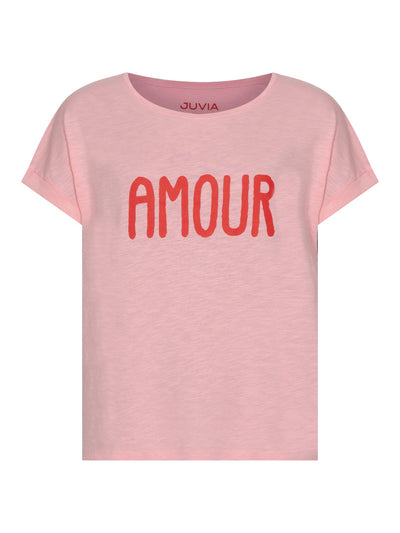 Slub Boxy Shirt Amour