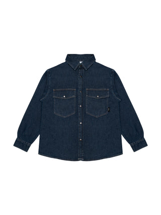 Denim-Hemd - Dunkelblau