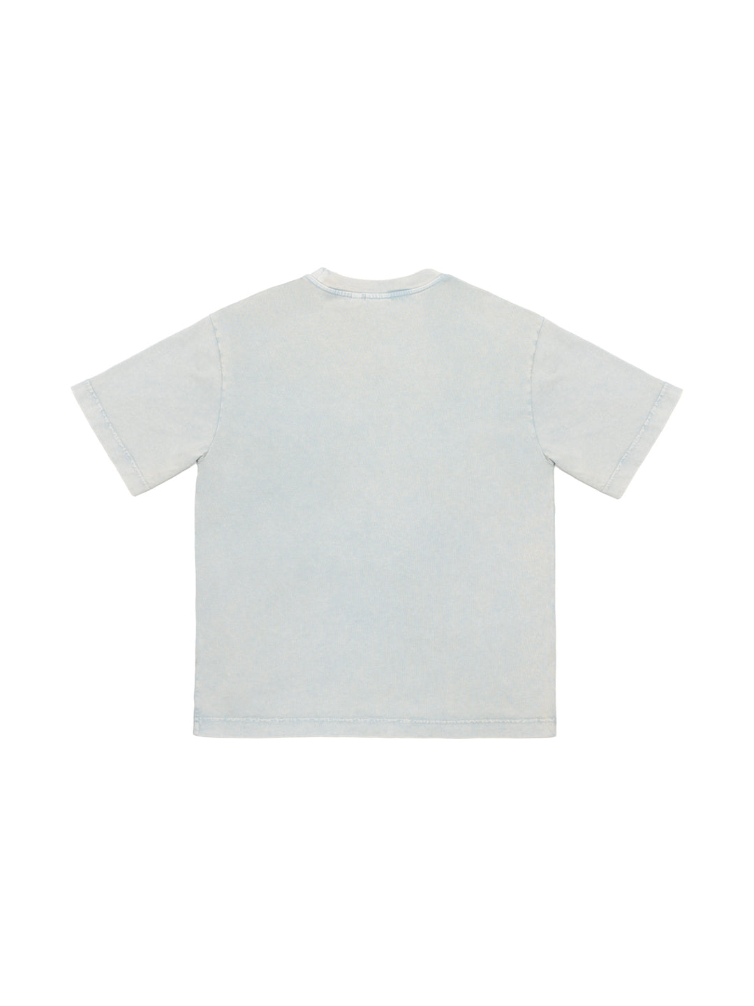 T-Shirt mit Brusttasche - Himmelblau