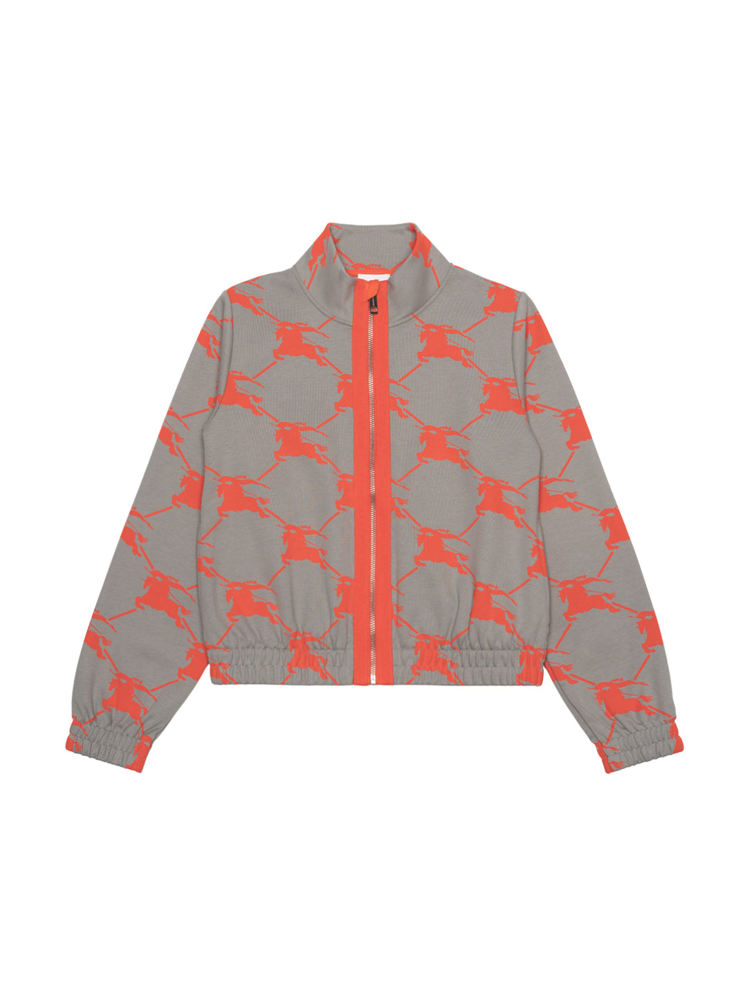 Bomberjacke Rhona mit grafischem Print - Scarlet Orange