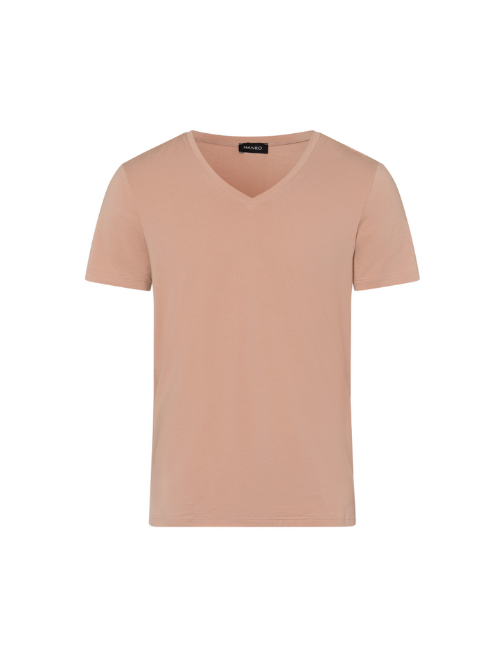 V-Shirt Cotton Superior Kurzarm- Neutral