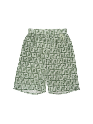 Bermudas mit FF-Logo - Grün
