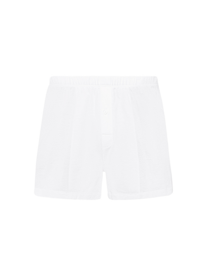 Cotton Sporty Boxershorts - Weiß