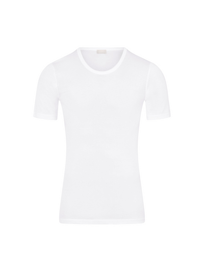 Cotton Pure Shirt 1/2 Arm - Weiß