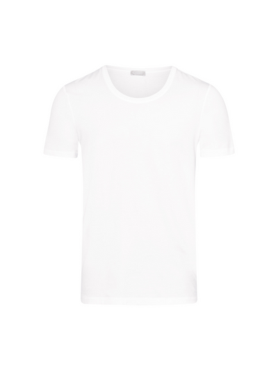 Cotton Superior Shirt Kurzarm - Weiß